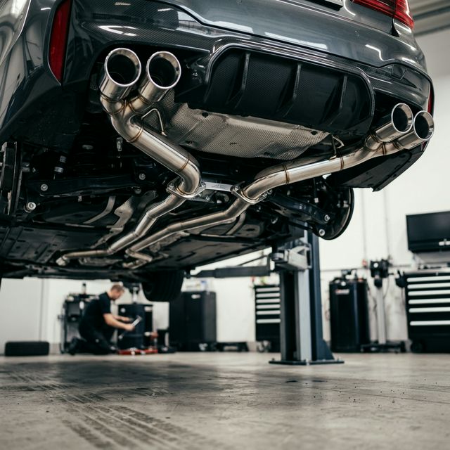 Exhaust and muffler repair at Newcastle Automotive Repair