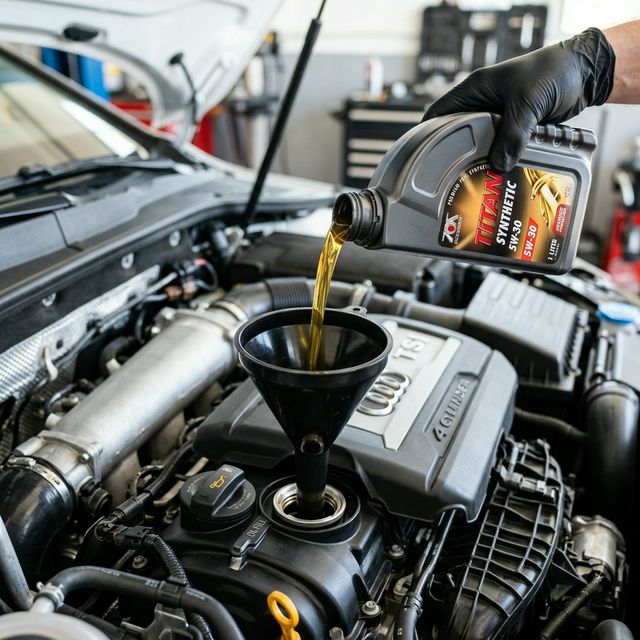 Oil change service at Newcastle Automotive Repair in Oshawa