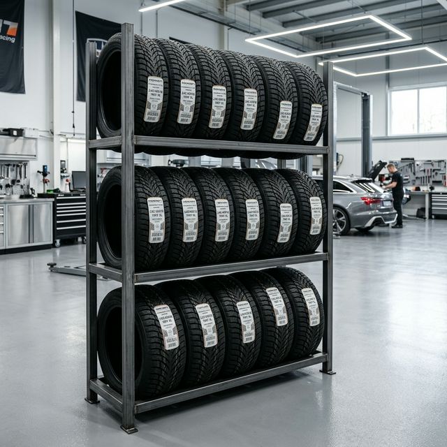 New Tire Rack Install