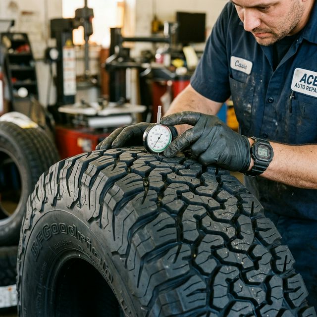 Flat tire patch repair