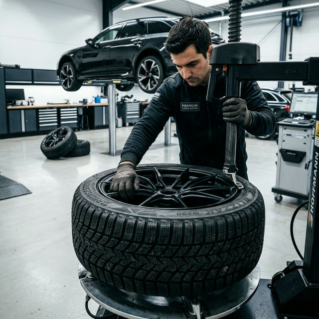 Tire changeover service at Newcastle Automotive Repair in Durham Region